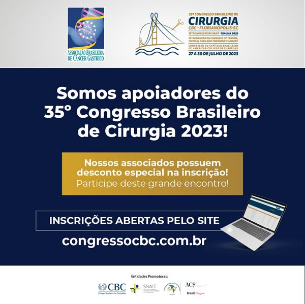 somos apoiadores do 35 congresso brasileiro de cirurgia 2023